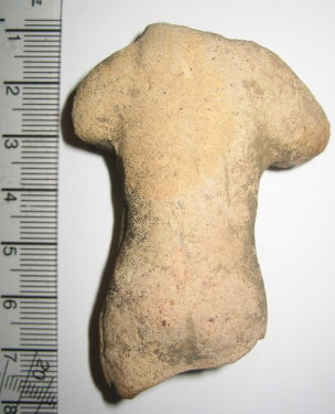 Posible torso de un juguete andalusí - El Faro de Bédar Posible torso de un juguete andalusí - El Faro de Bédar
