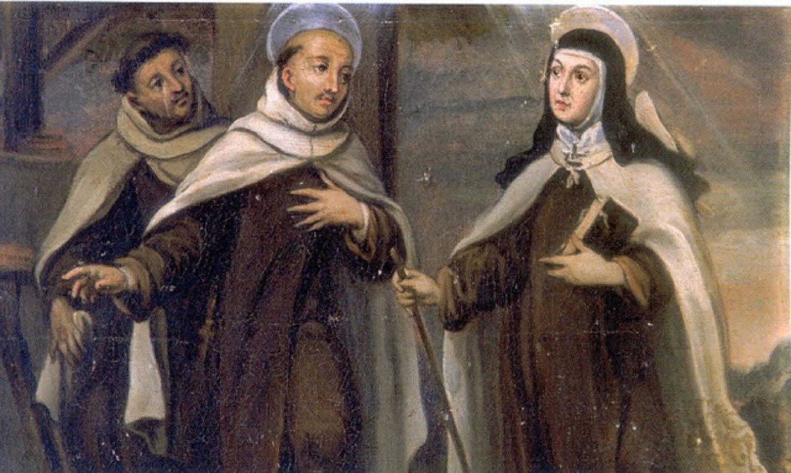 San Juan de la Cruz y Santa Teresa de Jesús - Fuente: oriola-vdpr.es