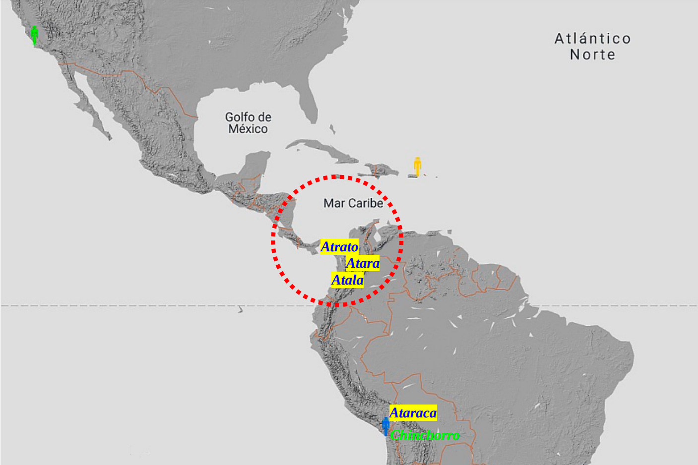 Topónimos de sudamérica que pudieran estar relacionados con otros de la península ibérica en la ruta hipotética de los marineros atlánticos - Georgeos Díaz-Montexano / Atlantidahistorica.com